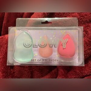 Glowy Set of 3 Makeup Blenders